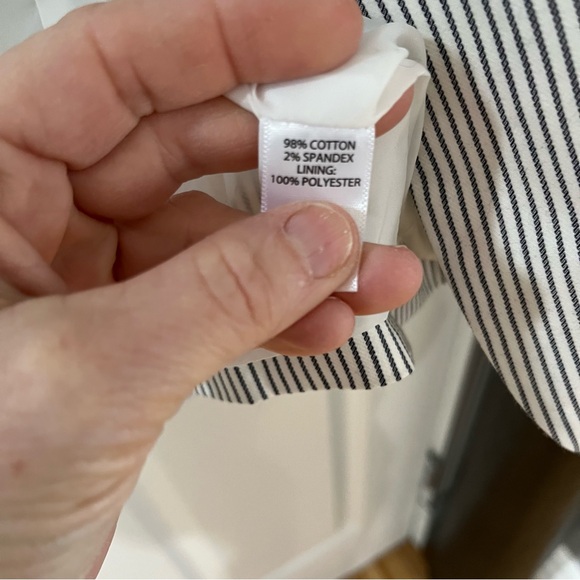 COPY - Willi Smith Black and White Blazer Professional Tailored - Picture 6 of 11